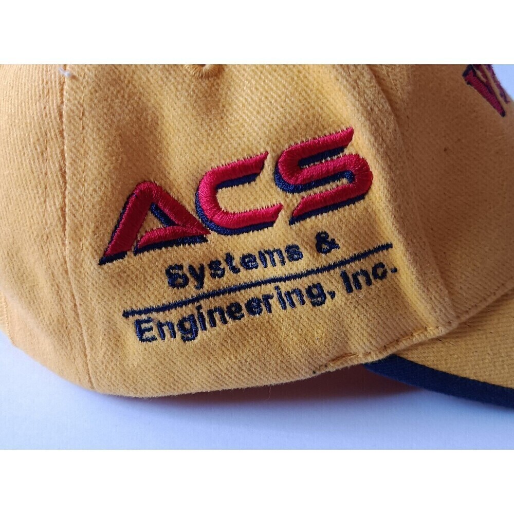 PGA Tour Golf Hat Men's Adjustable Autographed Yellow Embroidered - Picture 10 of 10